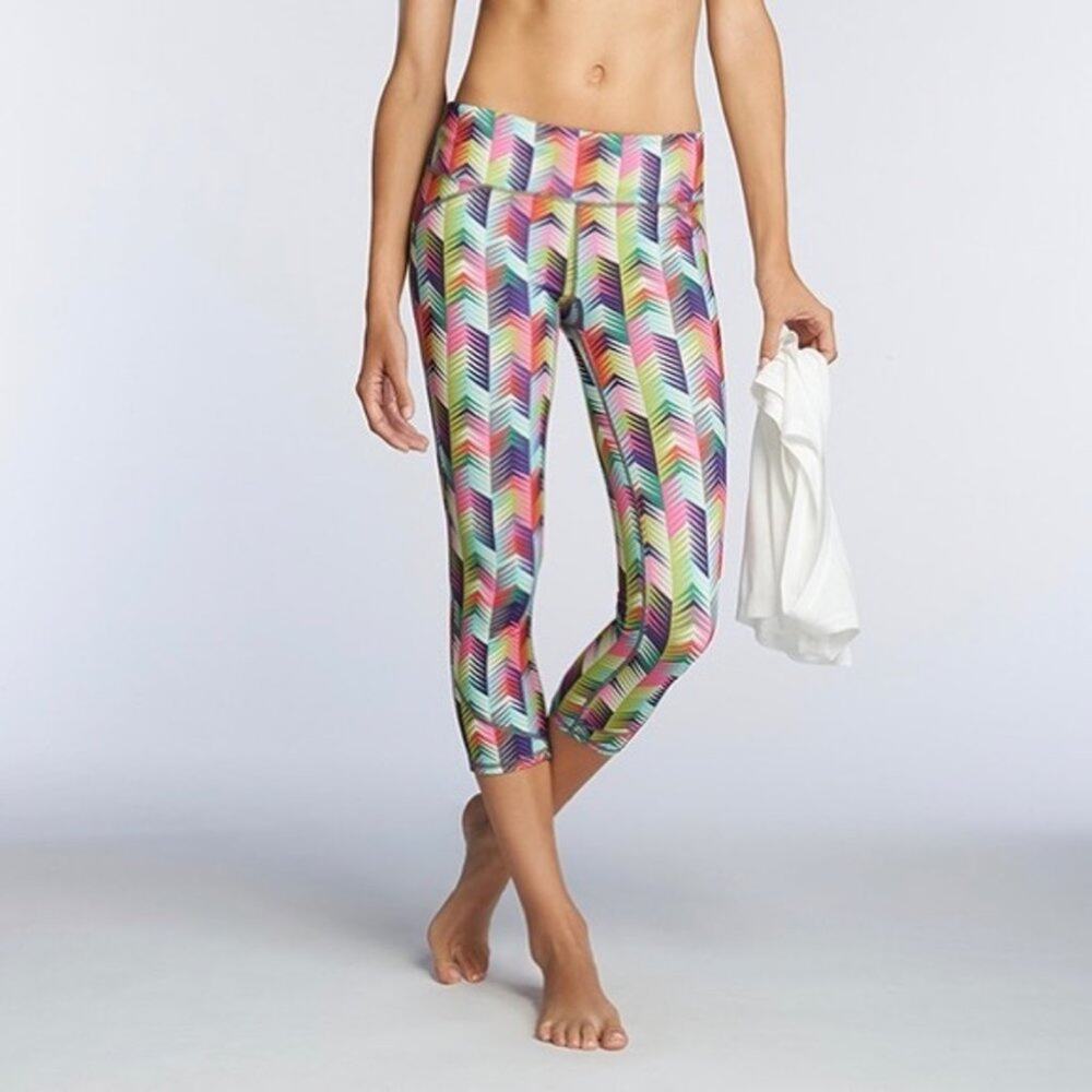 Fabletics Lima Capri Leggings High Intensity Print